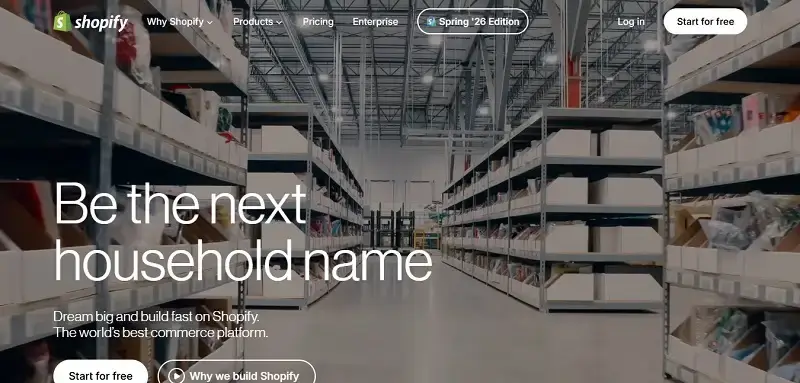 Shopify: Website Solutions For Businesses