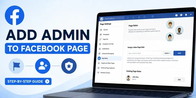 add admin to Facebook Page