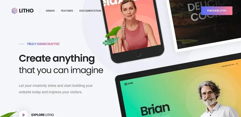 Litho HTML Website Template