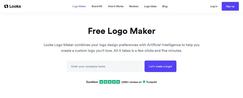 Looka’s Logo Maker