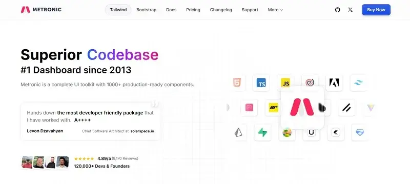 Metronic HTML Website Template