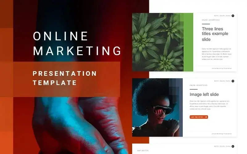 Online Marketing PowerPoint Template