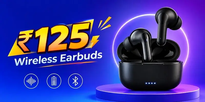 Rs 125 Wireless Earbuds