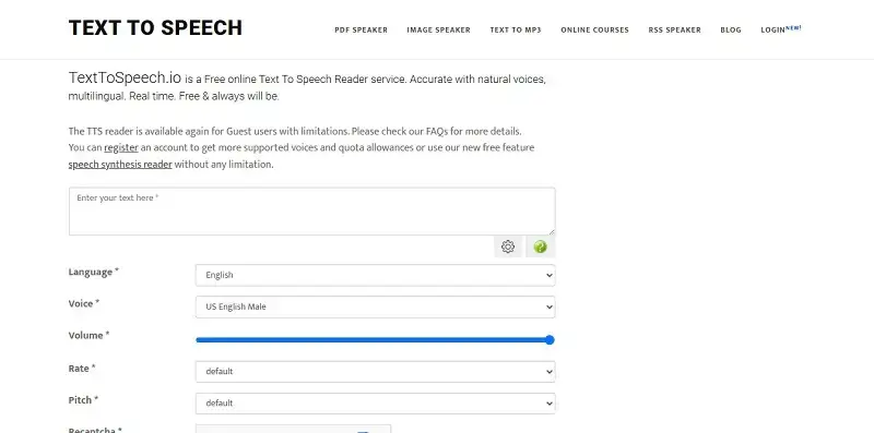 TextToSpeech.io