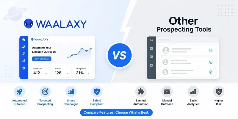 Waalaxy vs Other Prospecting Tools