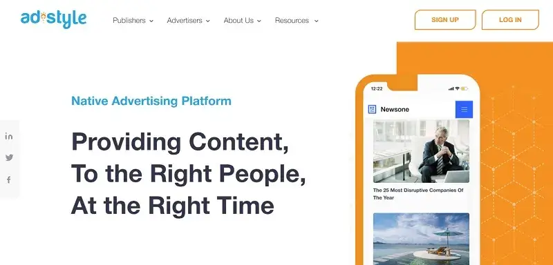 AdStyle Native Ads Platform