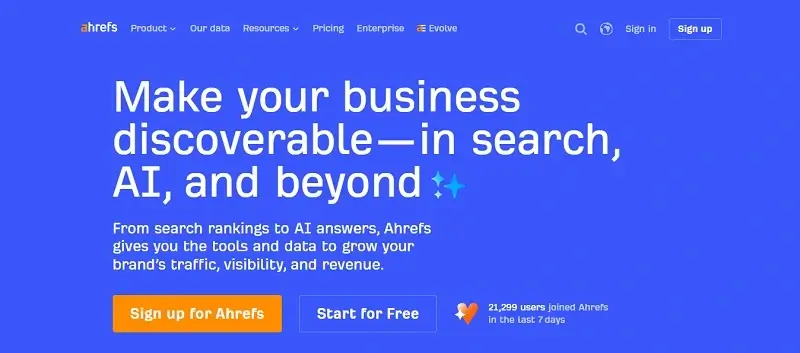 Ahrefs SEO Tool