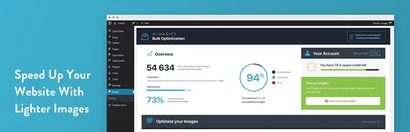 Imagify: Image Optimization Plugins for WordPress