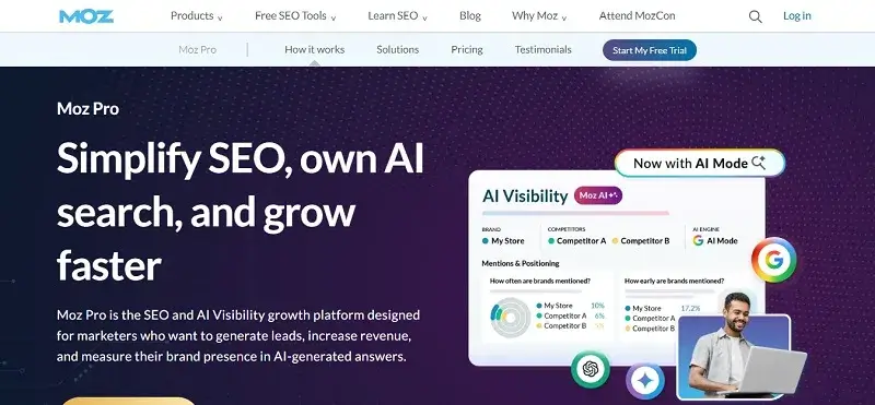 Moz Pro SEO Tool