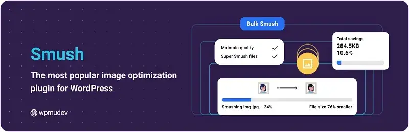 Smush: Image Optimization Plugins for WordPress