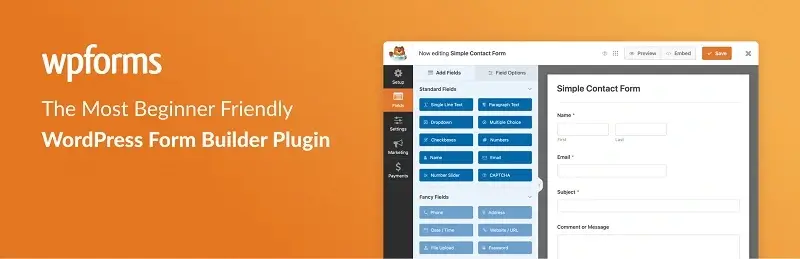 WP Forms: Free WordPress Poll and Survey Plugin